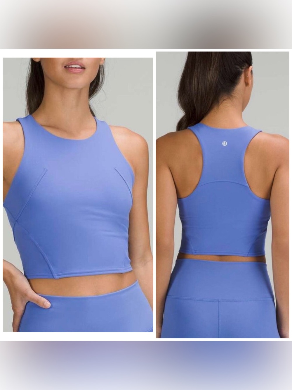 Lululemon Invigorate Training Tank Top in Wild Indigo Size 8